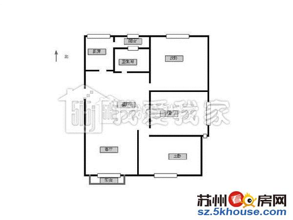 嘉裕花园经典三房价格合适诚意出售