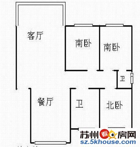 永旺南师大学校南石湖花园大3房 多层送 170万改善选择