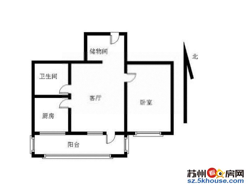 缘园小区 农学院附近 精装一室一厅 西园路 留园 可押一付一