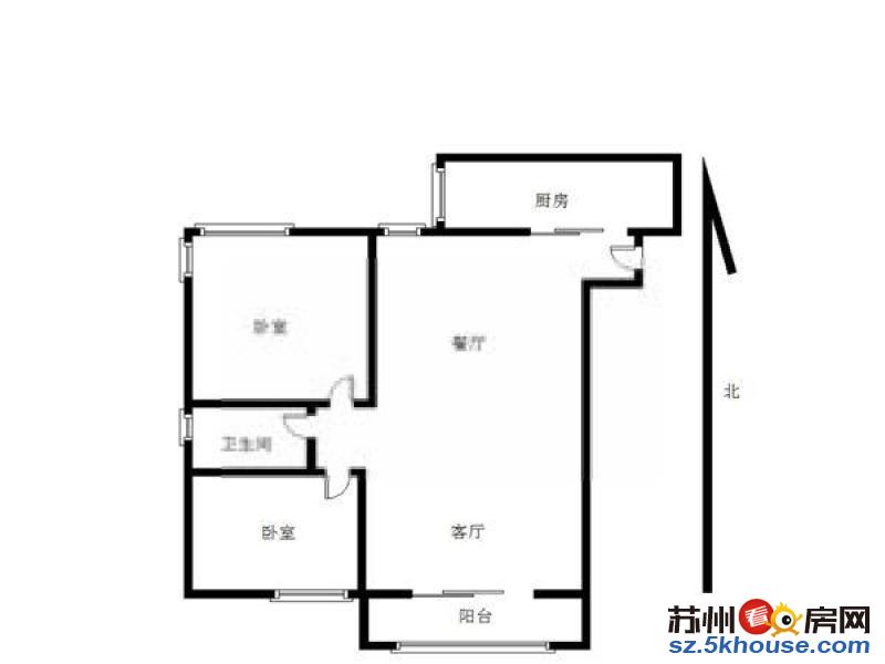 地铁口吴中商城海星生活广场新精装两室电梯房拎包入住看房方便