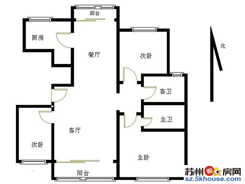 中天湖畔花园 双星湾四房 诚心出售