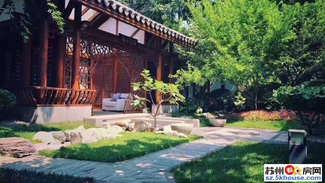 中式园林风格 合院叠加别墅 南北双庭院 低密度高私密性更奢华