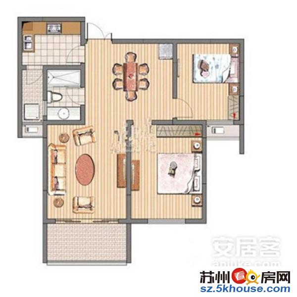 庆元家园全新毛坯两房80平115万低于市场价房东急售