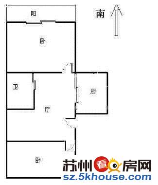 东中市  阊门下塘 房卡 朝南 汽车到门口 全新毛坯  沿街