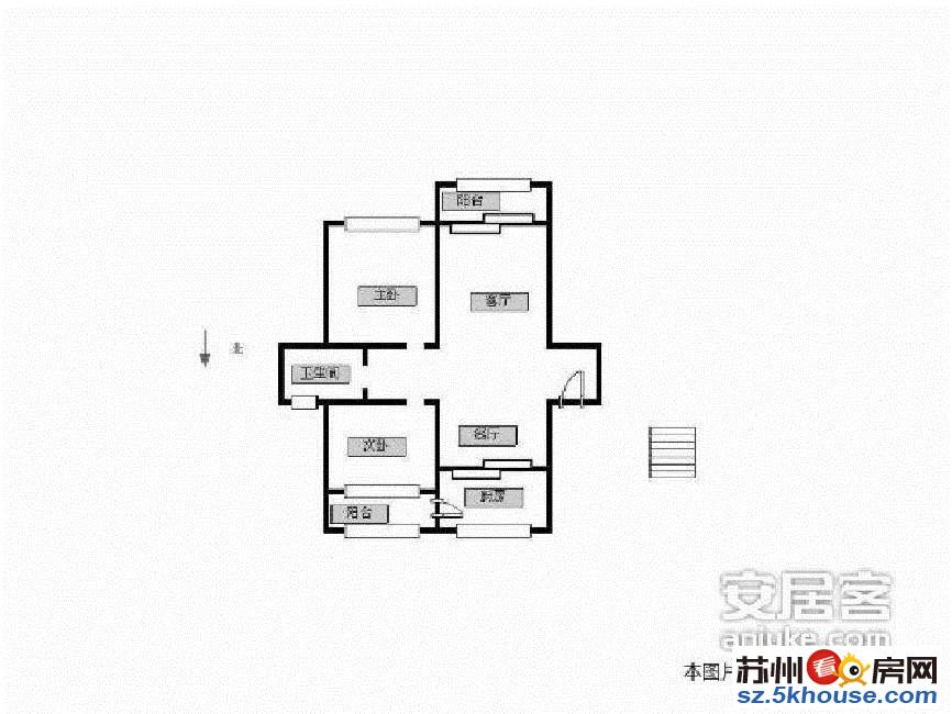 出门万达 石湖公园  一小立达官庄前花园精装两房 有钥匙