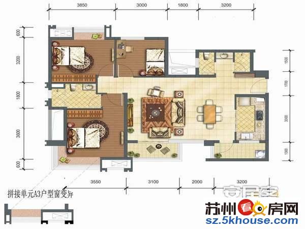 狮山核心龙湖时代天街大气3房双实验本部三轨交汇移民急售