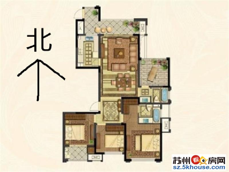 急售 正荣国领140平四方全新精装降价60万钥匙看房