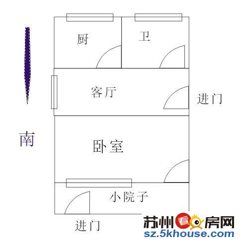 养育巷地铁口 独门独院房卡房 带独立自行 实拍照片