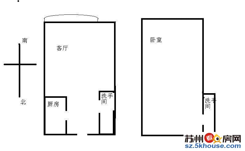 锦和加州70年公寓可上学可落户挑高复式换房诚意卖