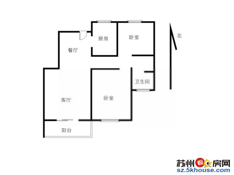 塔园路地铁口 美之苑两房干净首租 包车位 拎包入住 随时看房