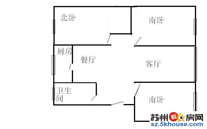 精装三房花苑新村中间楼层采光刺眼满两年税少临近地铁口诚心出售