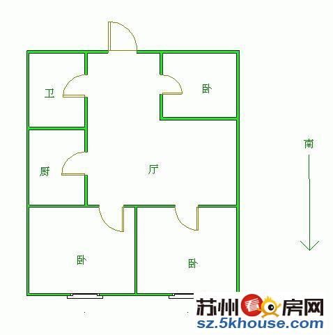 翰林缘 标准朝南主卧 带独立卫生间 房东接受短租 看房有钥匙