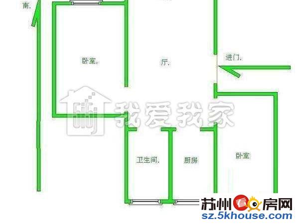 海德公园 精装主卧带内卫 小区目前只次一套 速来 只有我有