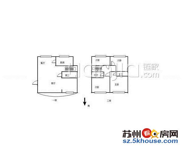 近地铁双实验本部满五年经典复式电梯房诚售