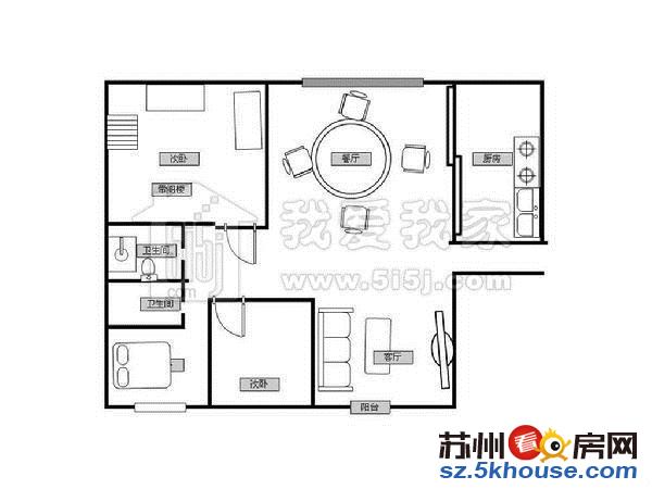 大润发 朗诗绿色街区 精装两房 恒温恒湿 拎包住 小区好