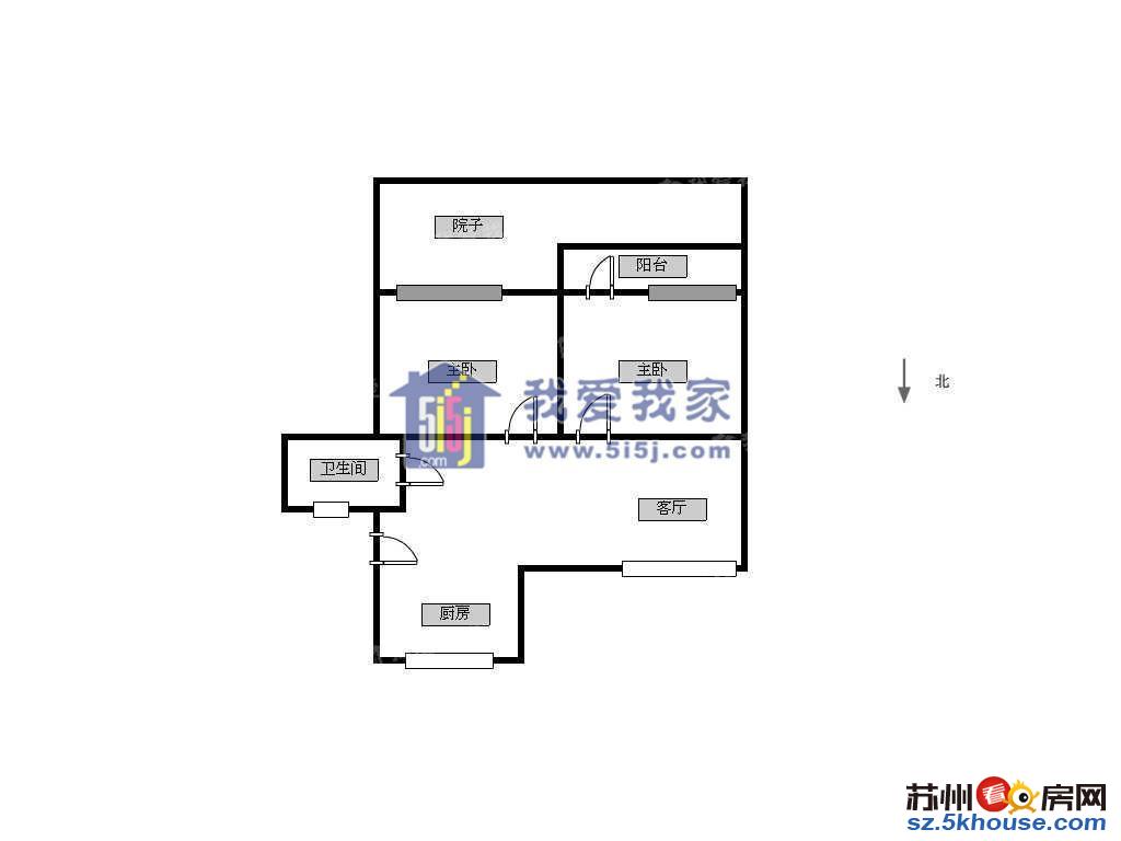 50平超大院子92年的全新装修未入住有钥匙价格可谈