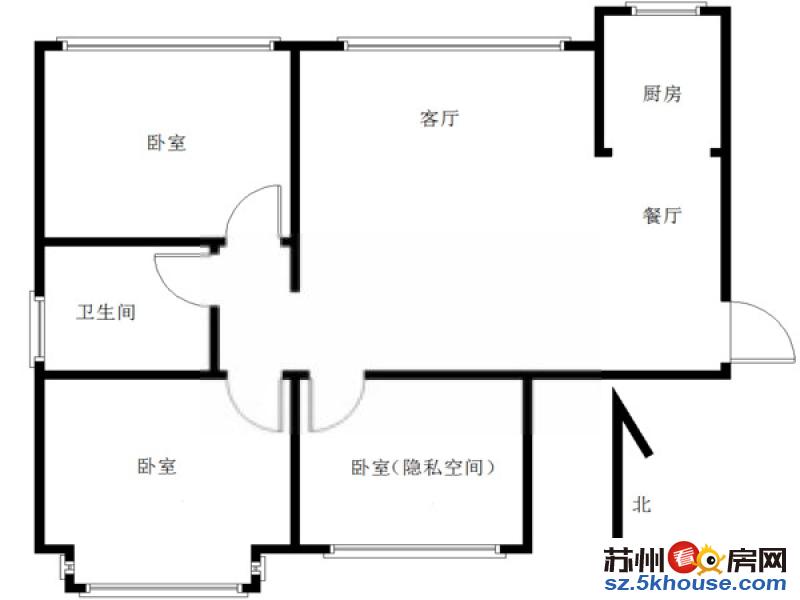 独墅湖大道 通达路路口 湖滨花园精装三房出租 家具齐全