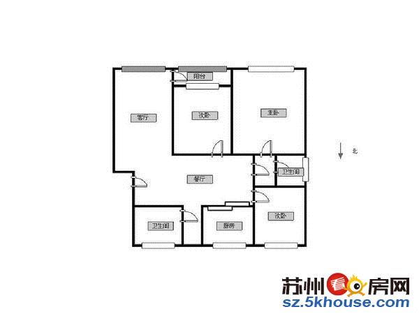 换房急卖奥林花园中间楼层南北通透满五年便宜急售