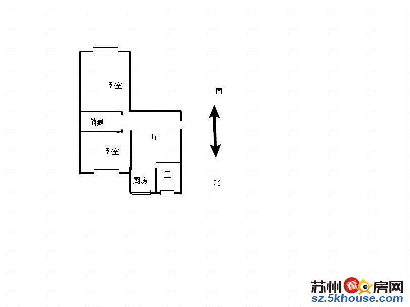 友联一村 单价1.6万 精装两房 客厅带窗 带 诚心出售