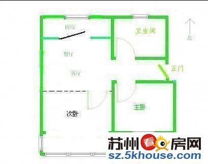 长江花园白菜价长江花园仅此一套 带朝南 房东看中新