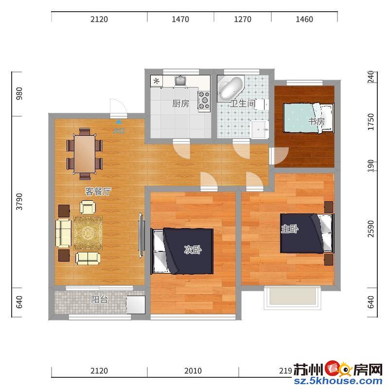 建发中泱天成 新出房源 好楼层采光无遮挡 房东急售 随时看房