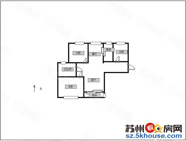 华辰嘉园 精装修25W 送家具家电 可拎包入住 轻轨口4号线