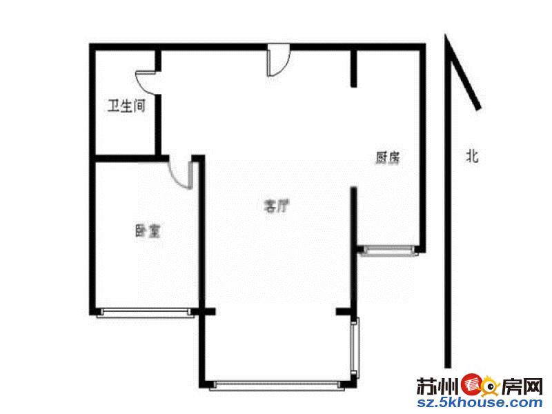 自由之邑 宝石玉景湾 写意空间 单间公寓 出租 住的很舒适