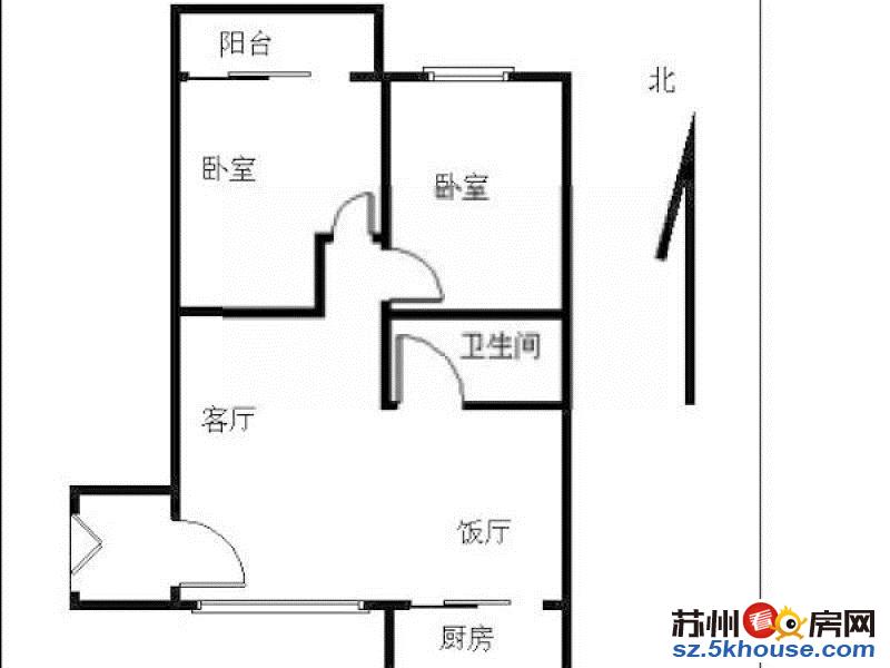 港岛花园 2室2厅2卫 精装修格局好 价钱合理