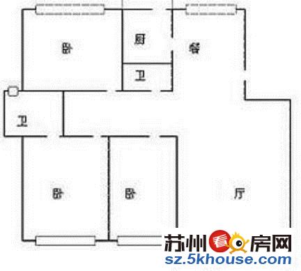 名佳花园 精装大三房 拎包入住 临近大润发 看房随时