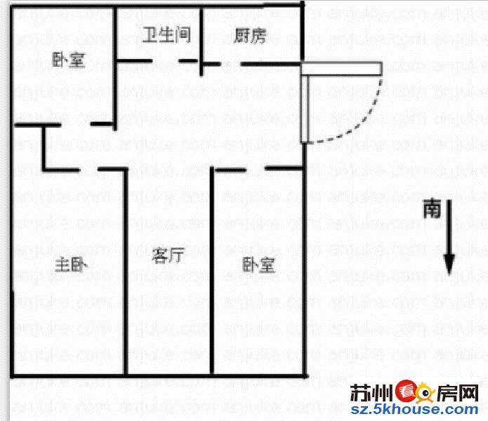 大润发旁 阳山一区精装中户满两年交易过学 区没有用过送大