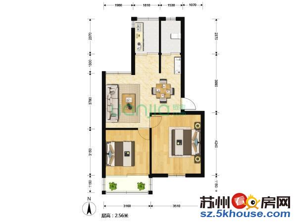 勤惜旁 双二号四号线 业主置换 新房已经看中降价急售