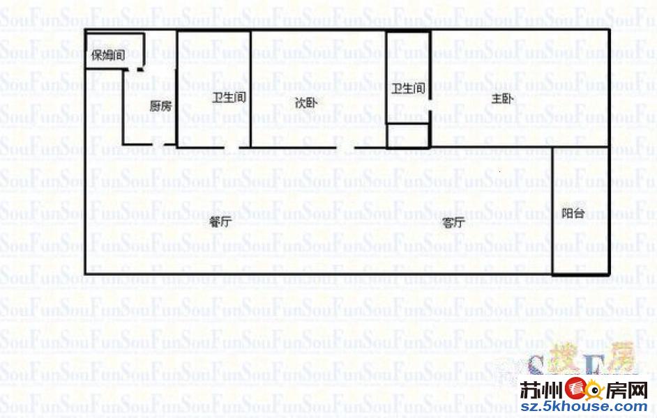 一号线旁 锦华苑 欧装2房3卫 包2个车位包物业 随时看