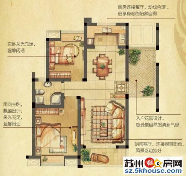 横泾新思家园 83平两房 简单装修 证满二年省税
