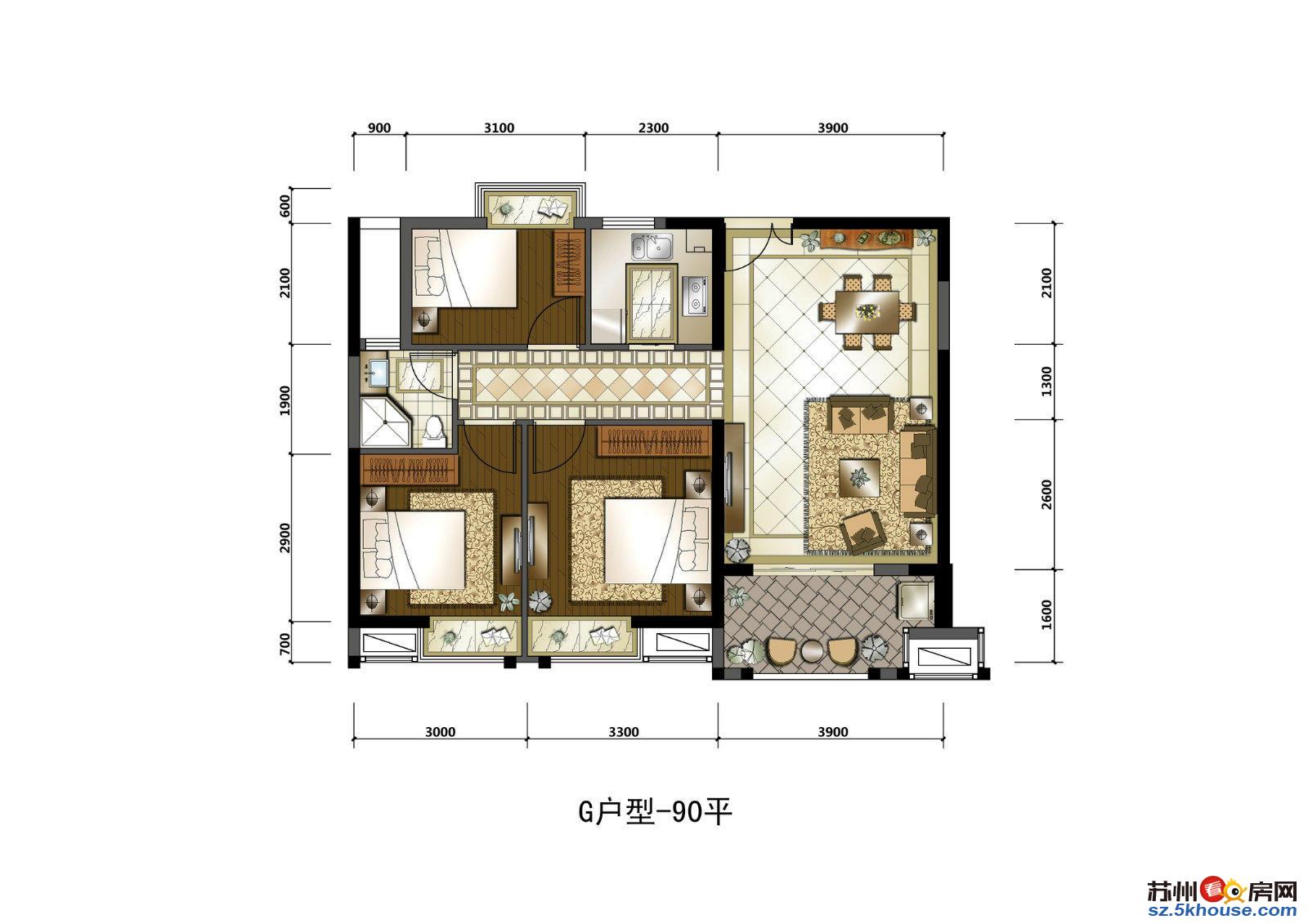 安桥新村141平方三个南房间精装修带自行176万诚售