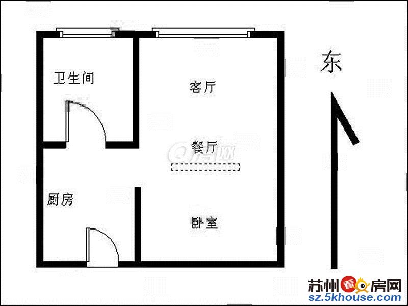 苏州8号 看湖景大1房配套齐全私人家居未住人