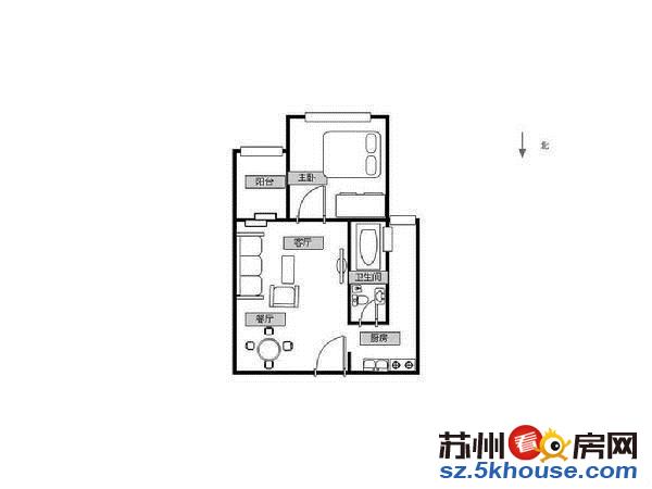 新上第五元素精装一房 星洲户口未用 家具家电全送