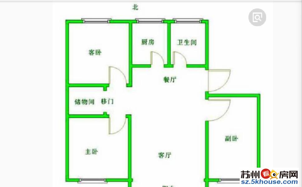 木渎镇地铁口 多层住宅 两卫带自行 精装修 拎包入住