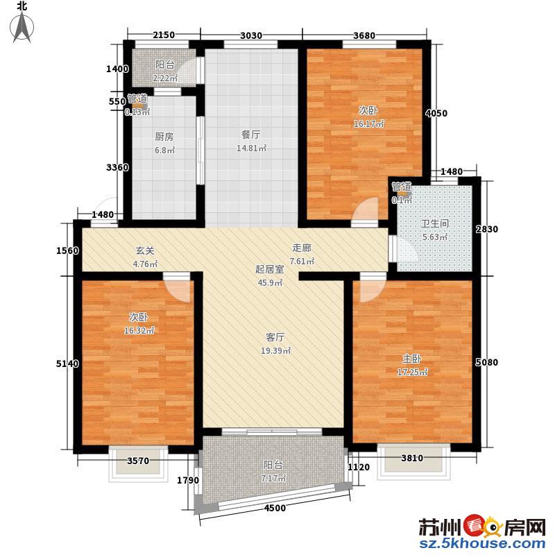 万科金域平江 万达广场 万国府押一付一精装三房拎包入住地铁口