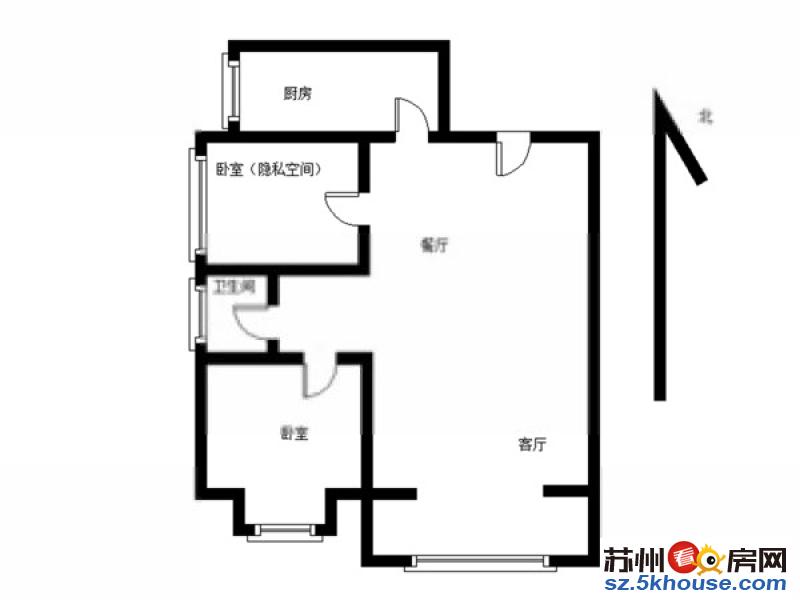 恒润新新家园 精装两室 押一付一 寒山寺西环地铁口 新庄立交