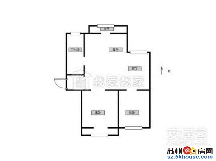 靠近相城陆慕地铁口 华美家园 精装两室两厅 靠近欧尚带大自库