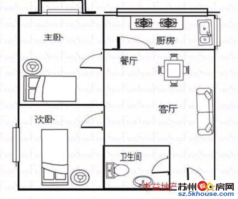 水乡嘉苑二室二厅一卫新小区景观房随时看房