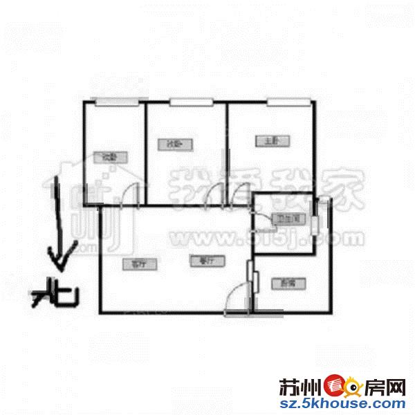 红鼎湾 精装三房86平165万 保养不错房东换房 双露台诚售