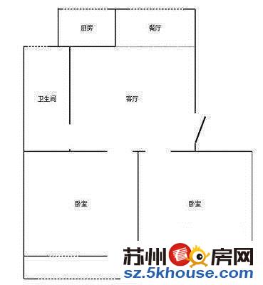 湄长新村56平仅售80万 满五年 单价总价性价很比高的一套