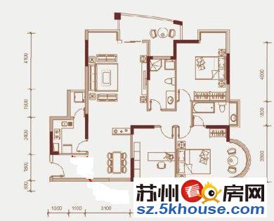 新出荷澜庭 精致大四房 5米4开间 阔绰客厅 尊享舒适