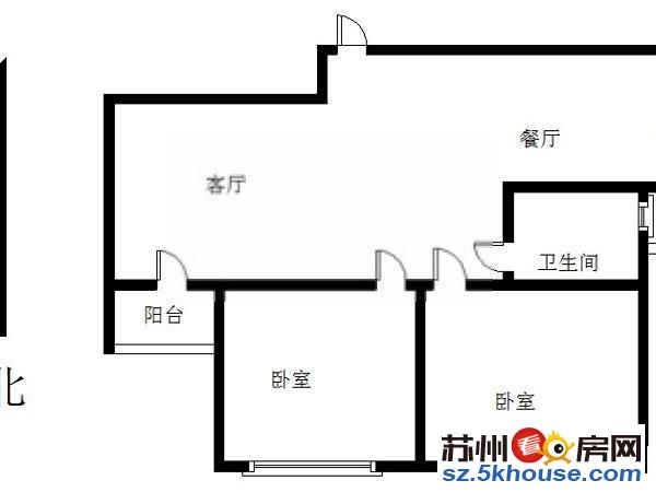 月付劳动路胥江附二院旁中海凤凰熙岸精装修