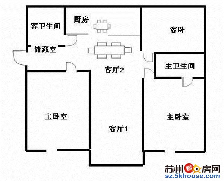 S.M广场 高端大平层洋房 石湖公馆豪装三室 高端配置随时看