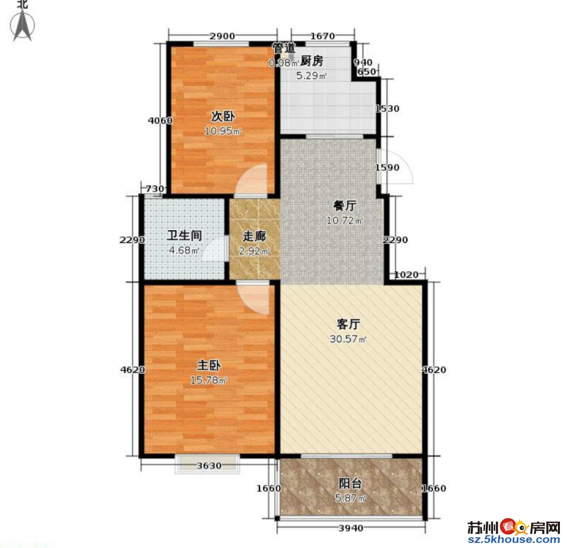 美韵精装2房 换房诚意出售 楼层好 152万送家电 拎包入住