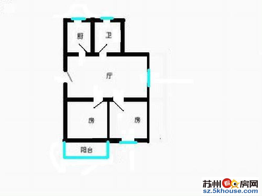 首付20万泾园二村中户低于市场价满2 看房方便急售 带车位