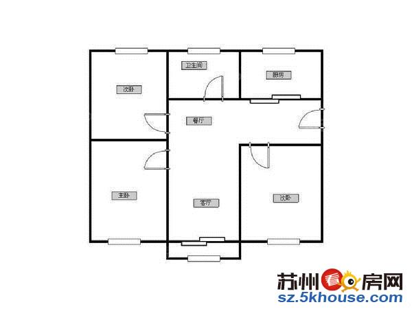 惠丰花园 多层 带 正三房 毛坯 看房方便 采光佳 急售