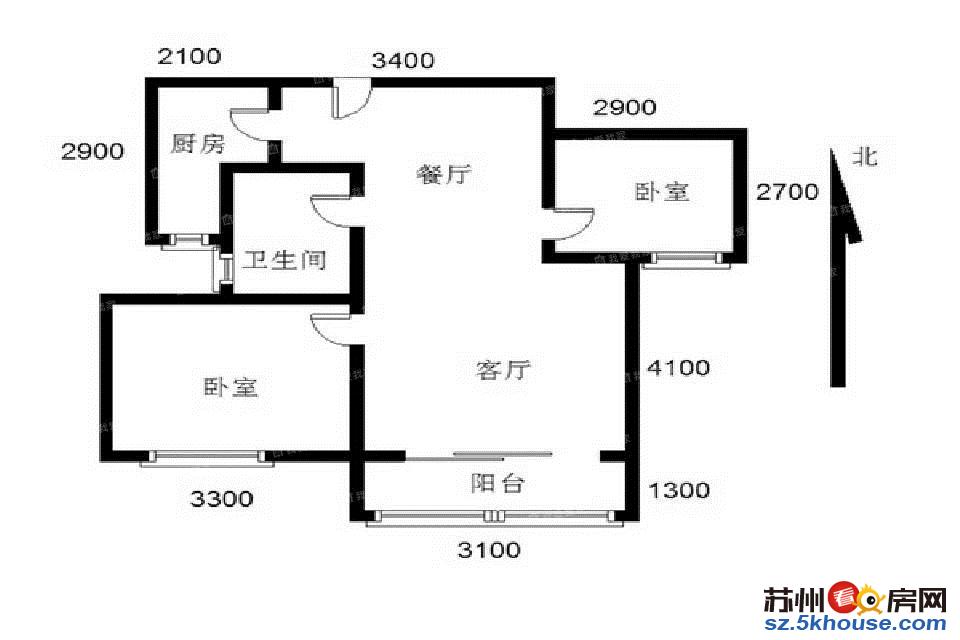 独墅西 湖滨花园 精装两房 家具齐全 拎包入住 中茵星墅湾旁